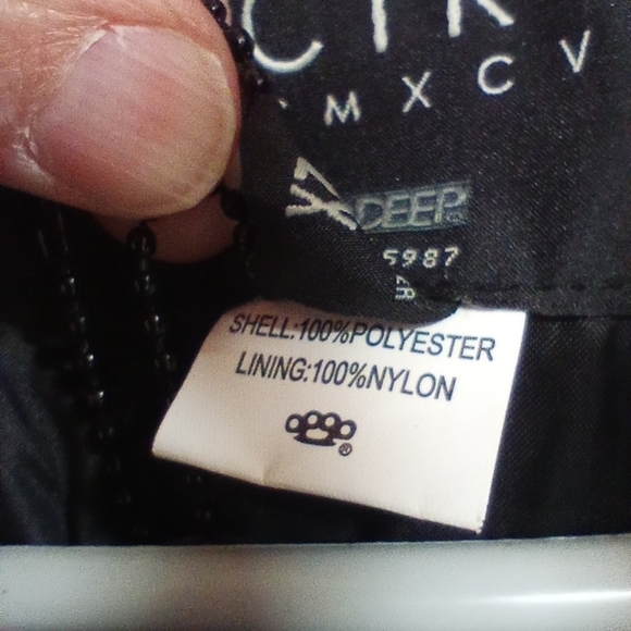 10.DEEP Vctry Sprts Out of Bounds Storm Fleece Color Block Quarter Zip Pullover - Picture 7 of 9